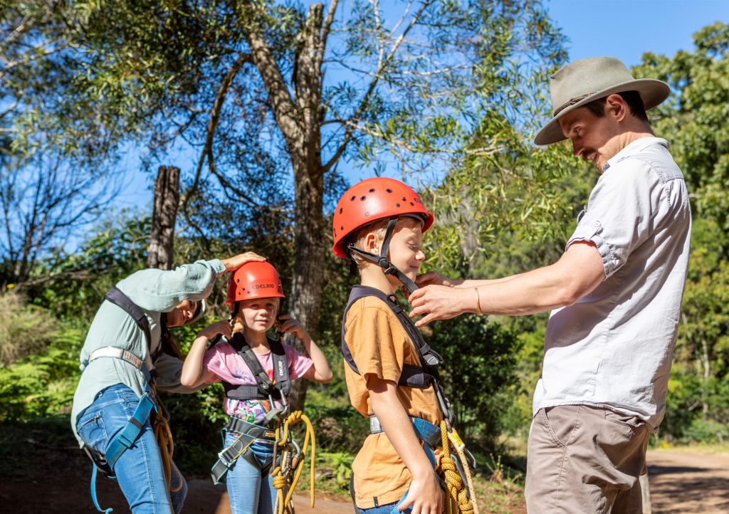 Kids Flying Fox Safety