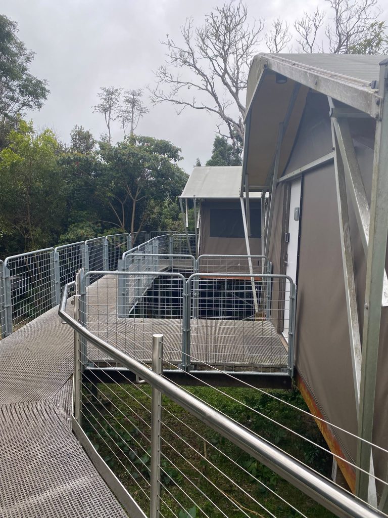 Wheelchair Access To The Safari Tents